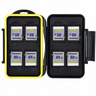 JJC MC-SD8 Foto Speicherkarten Box für 8 SD Speicherkarten